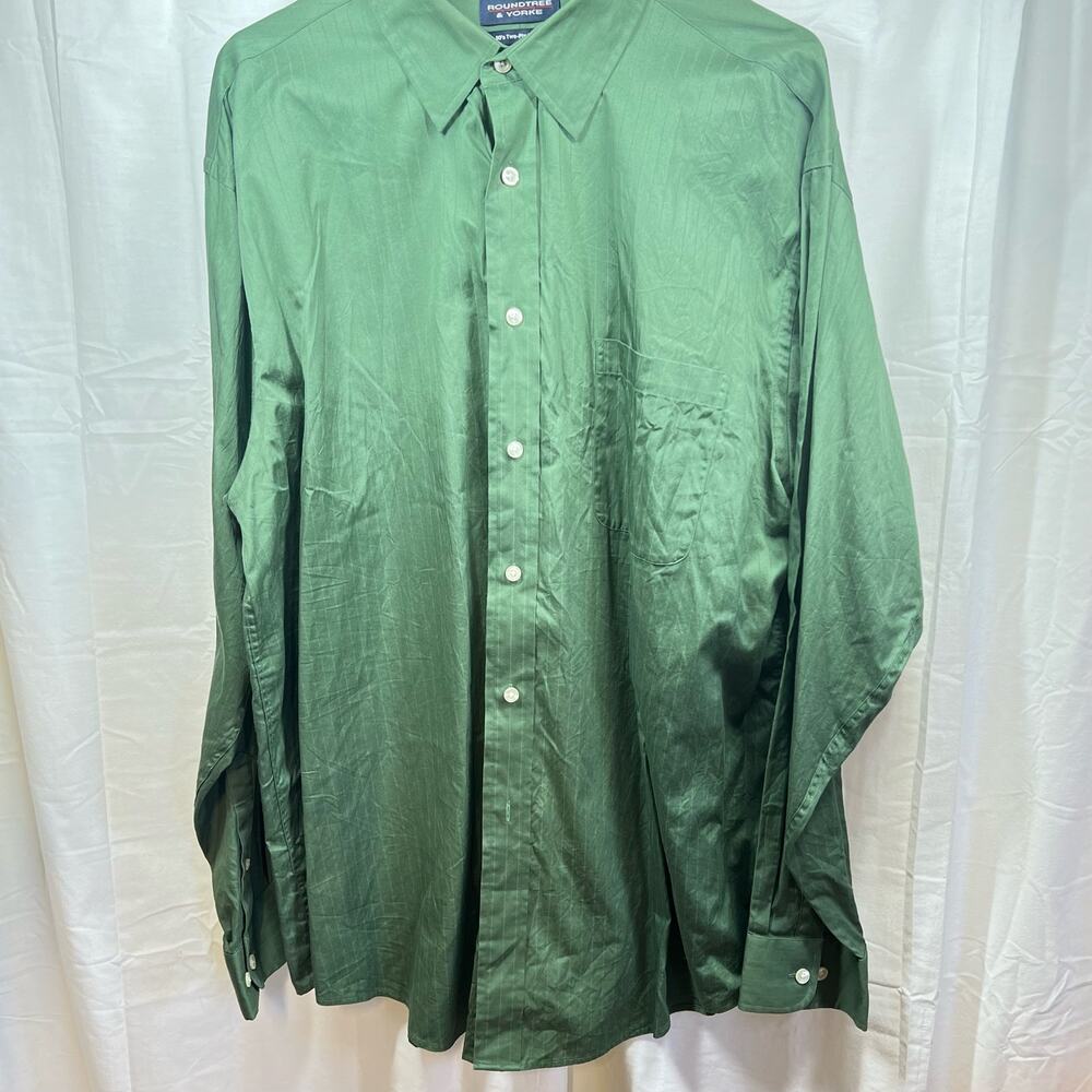 Mens XL Green Business Casual Classic Dapper Traditional Office Preppy